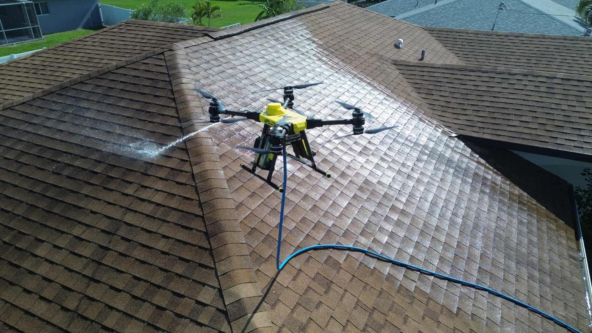 Drone Roof Washing Banner