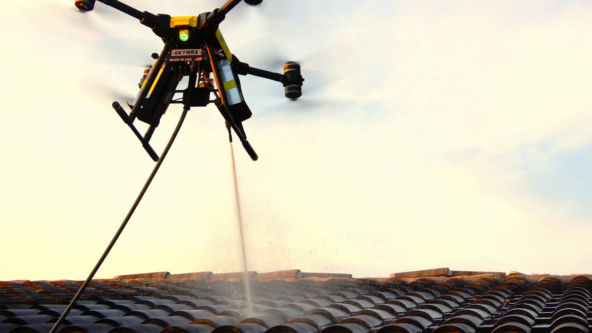 Drone Roof Cleaning Banner