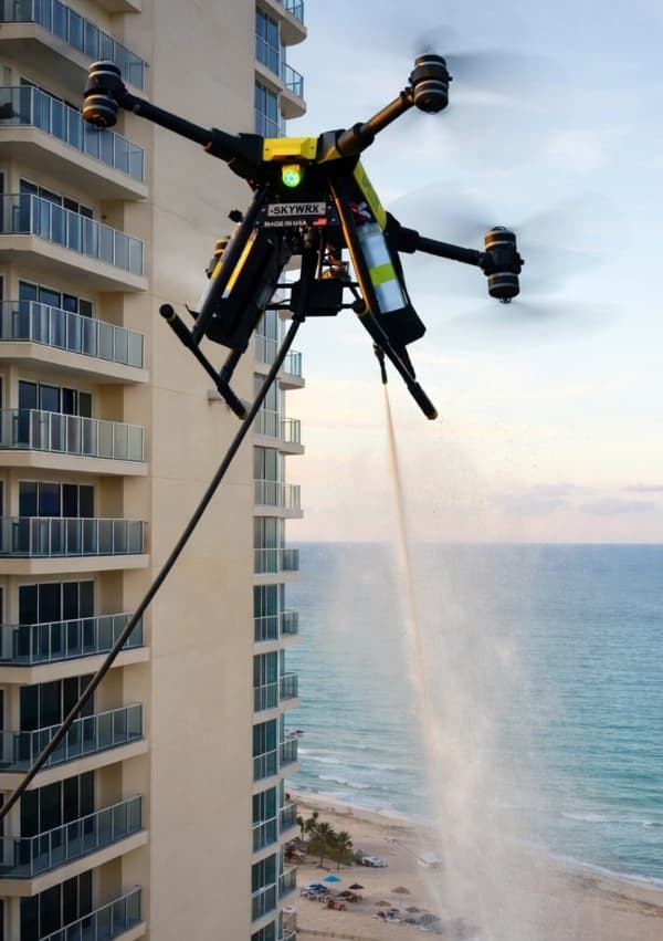 SKYWRX LLC Drone Pressure Washing
