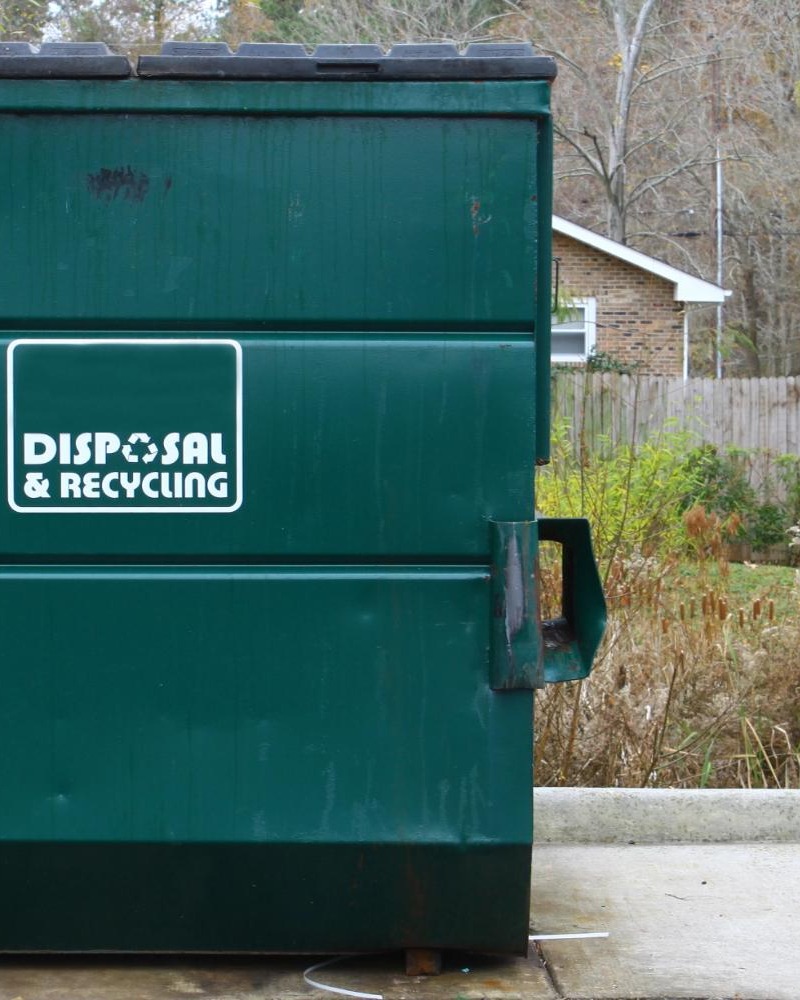 Dumpster Pad Cleaning